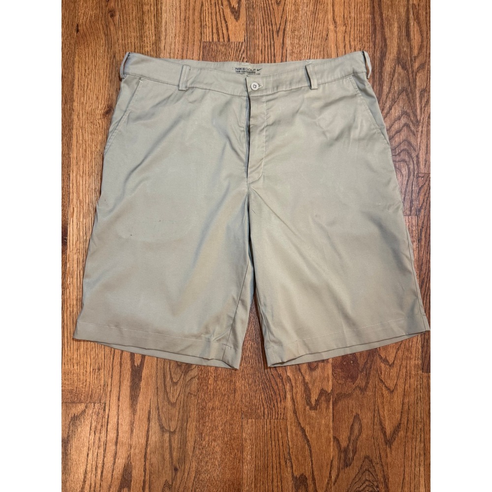 Nike Golf Tour Performance Dri-FIT Shorts Mens 36 Khaki Tan 509179-235